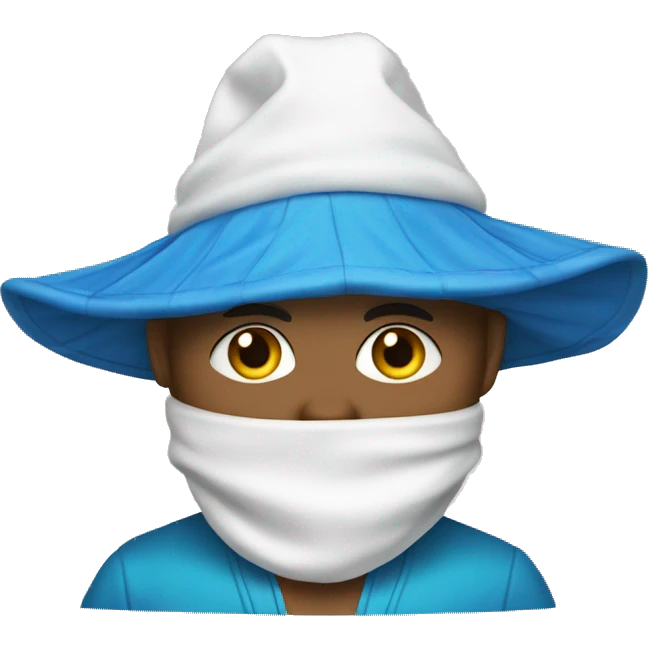 Delfín con toalla en la cintura  emoji