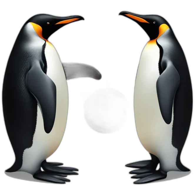 penguin-standoff emoji