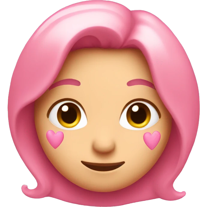 pink hearts emoji