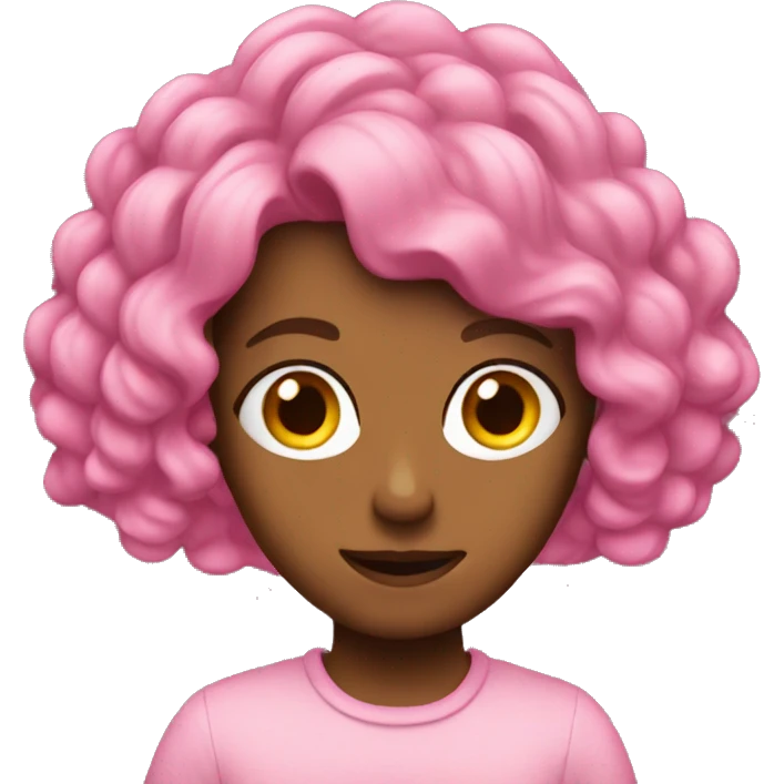 Pink Netflix emoji