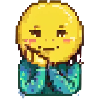 A human thinking emoji emoji