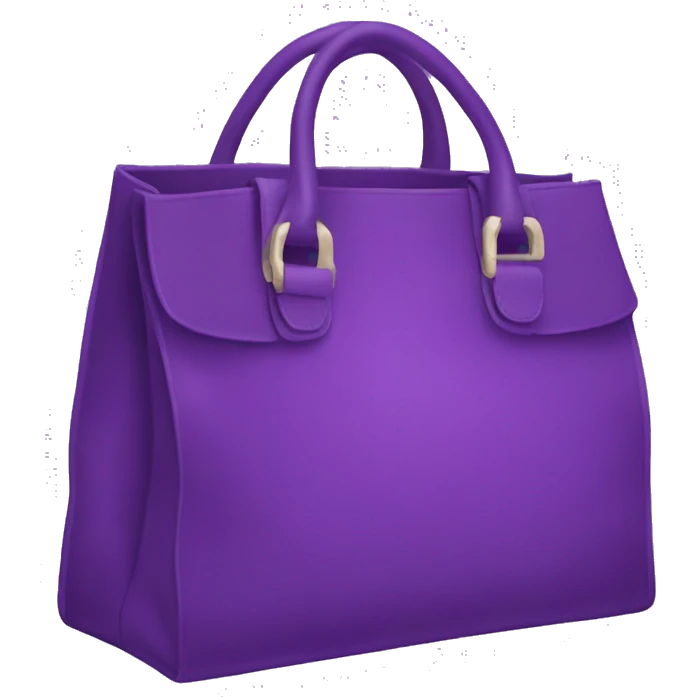 Purple bag emoji