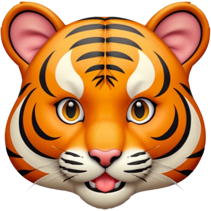 ببری که زبانش را در میارن emoji