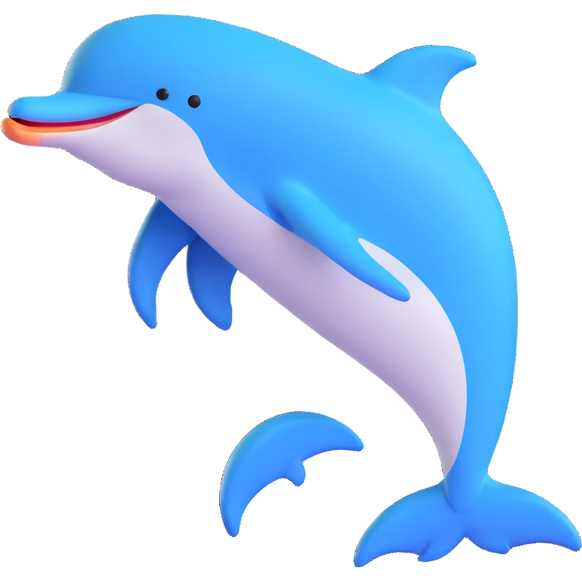 dolphin emoji