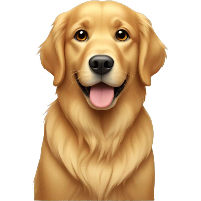 golden retriever emoji