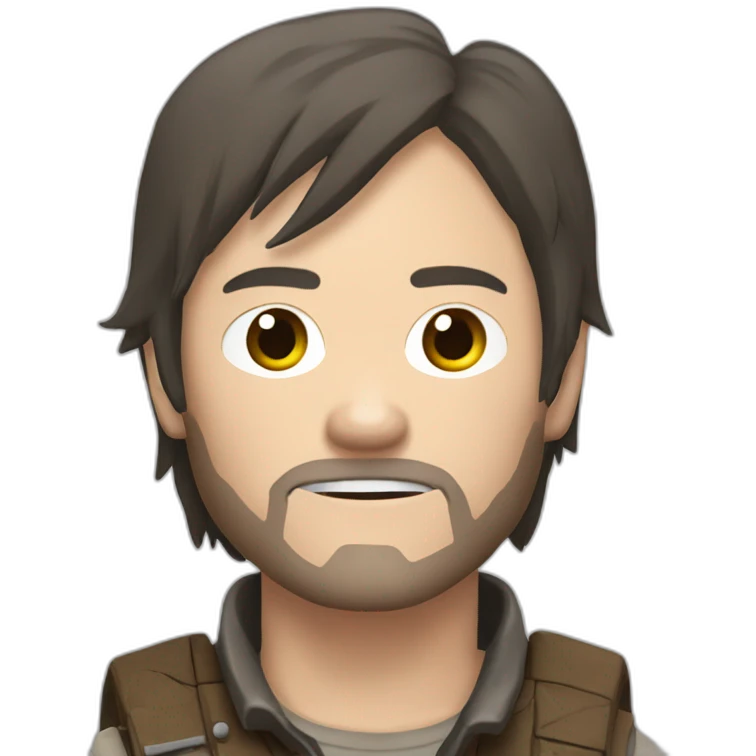Daryl Dixon the walking dead emoji