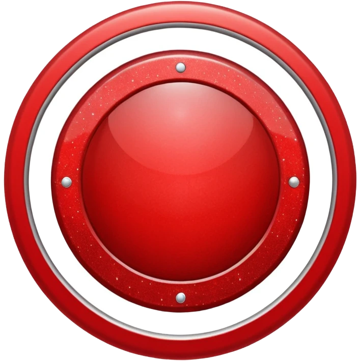 shield glitter red emoji