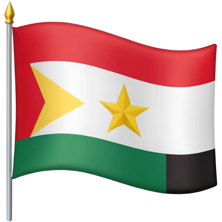 علم كردستان العراق emoji