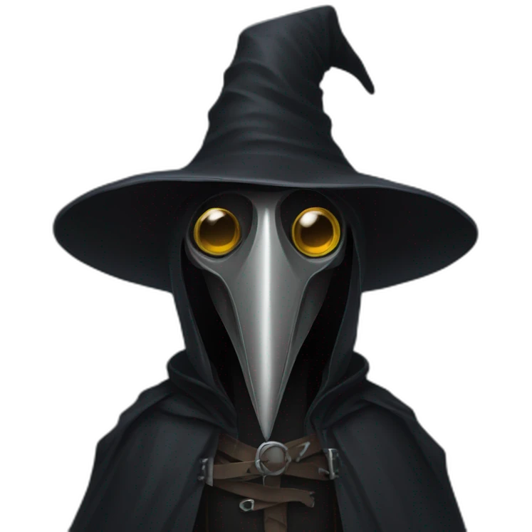 dark elf plague doctor emoji