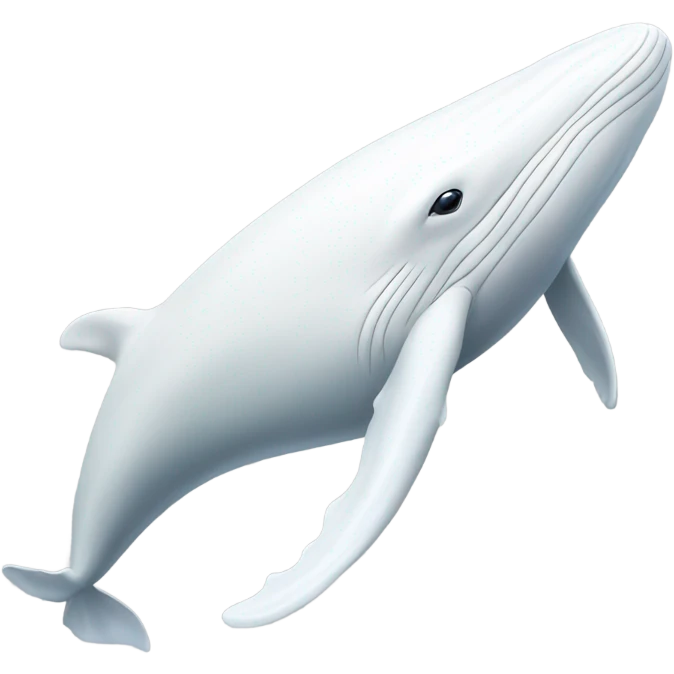 white whale , underside emoji