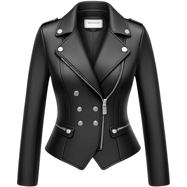 stylish and fashionable women's jacket emoji
