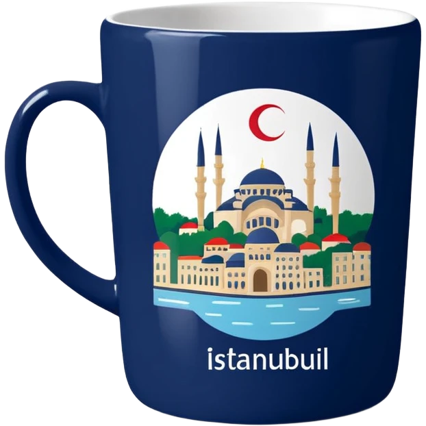 mug-cup-with-text-ı❤️Istanbul- emoji