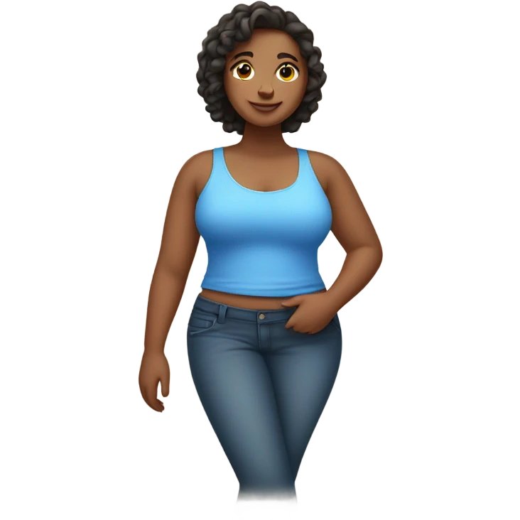 thick girl emoji