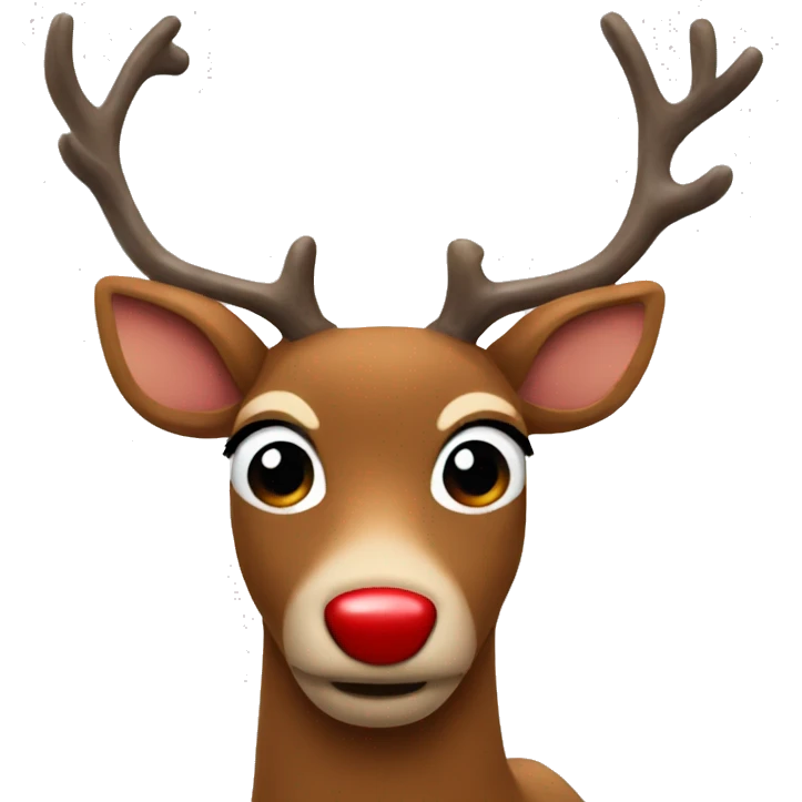 Rudolph emoji