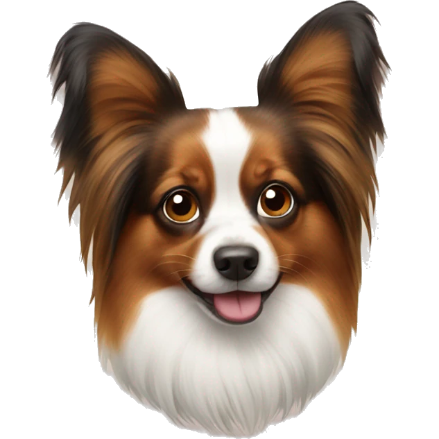 papillon dog  emoji