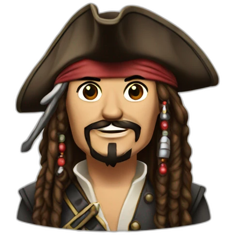 Captain Jack Sparrow emoji