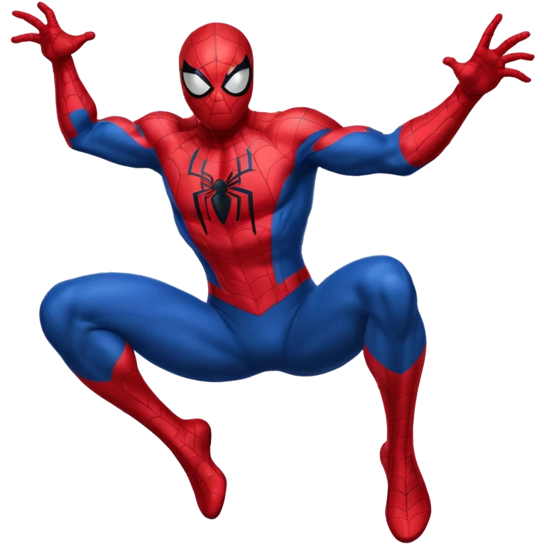 Spiderman shooting web  emoji