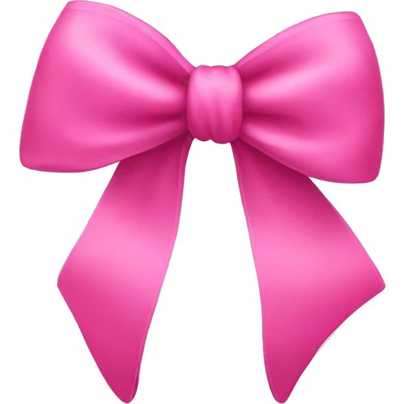  A pink Bow  emoji