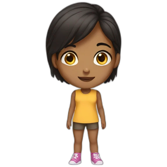 Short girl emoji