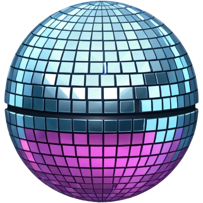 glitter disco ball emoji