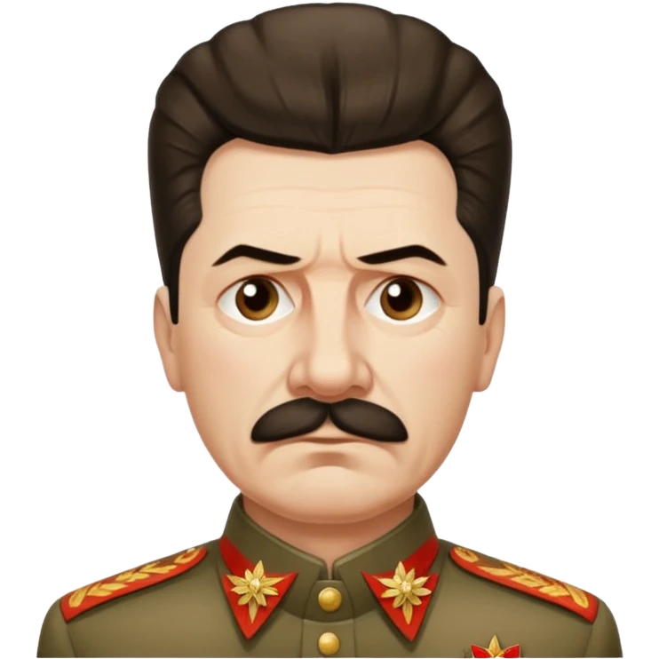 Joseph stalin is sad emoji