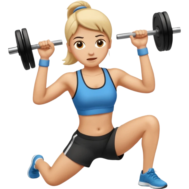Working out emoji