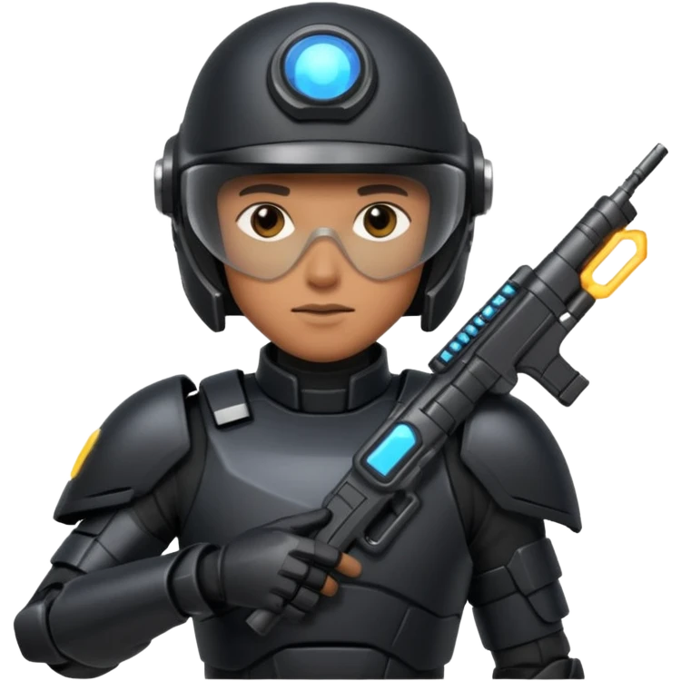 futuristic tech cop emoji