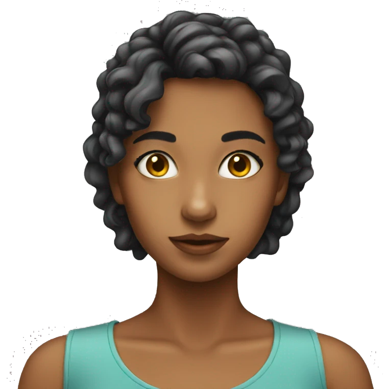 Pretty girl emoji