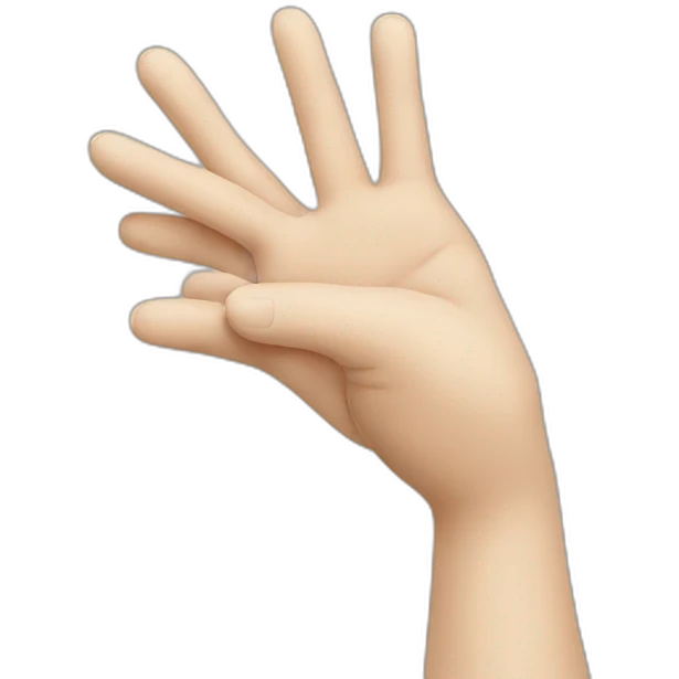 helping hand emoji