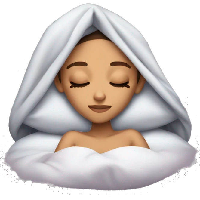 ariana grande sleeping emoji