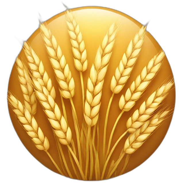 wheat in sphere emoji