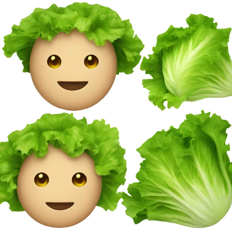 lettuce ball emoji