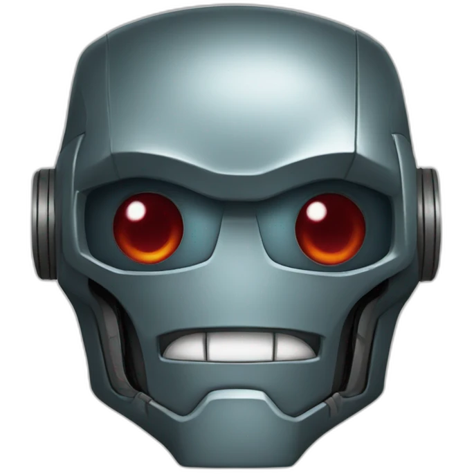evil robot emoji