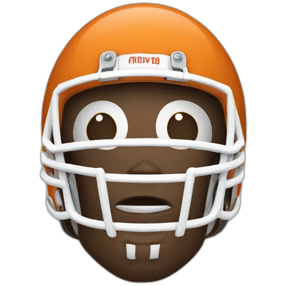 Nice football emoji