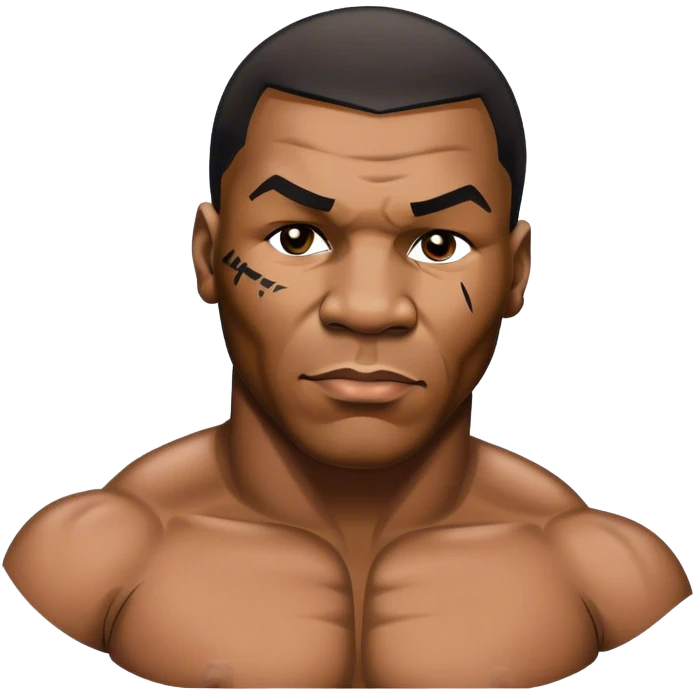 Mike Tyson the boxer emoji