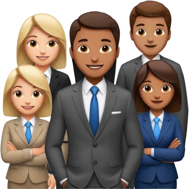30 different emoji faces of sales workers emoji