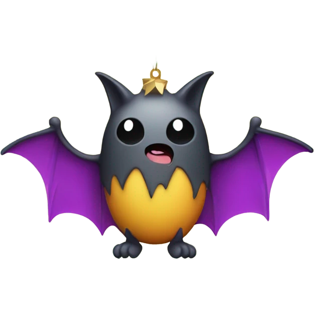 Pine with a christmas bat emoji