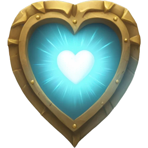 heart shield of light emoji
