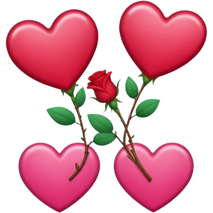 Donitas de  san valentin emoji