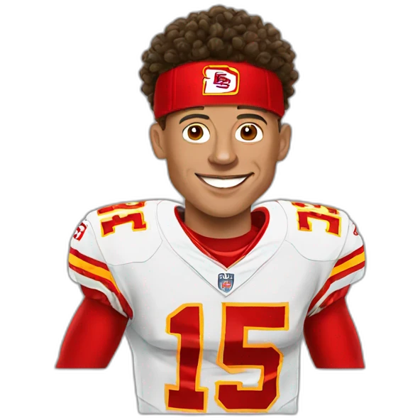 Patrick Mahomes emoji
