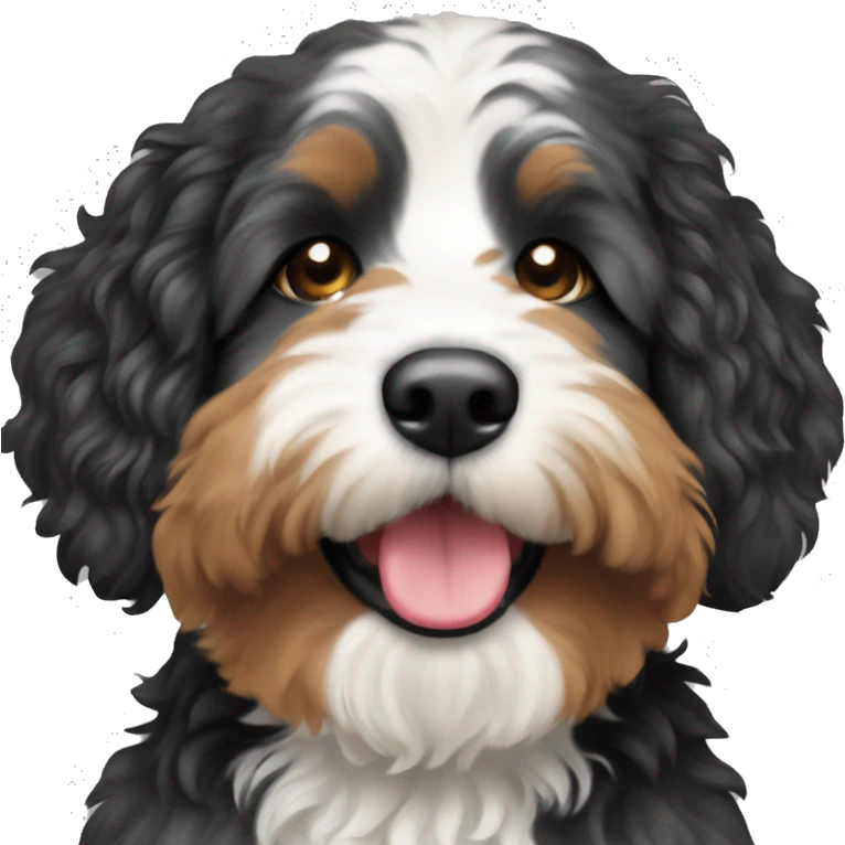 Bernedoodle emoji