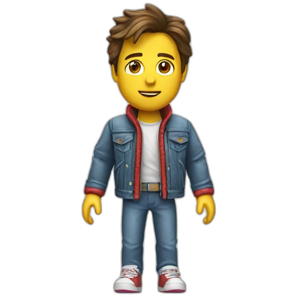 Marty mcfly emoji