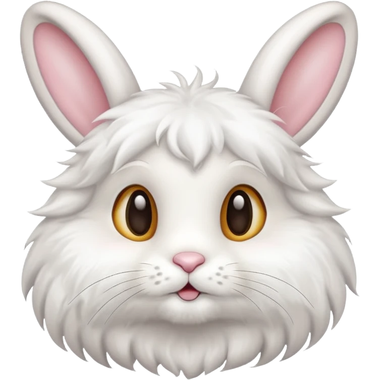 a cute bunny emoji