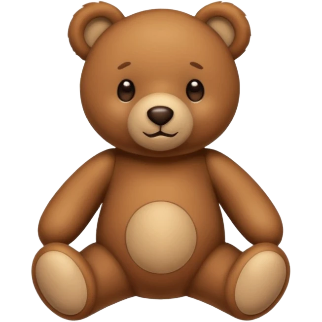 Brow Teddy bear emoji
