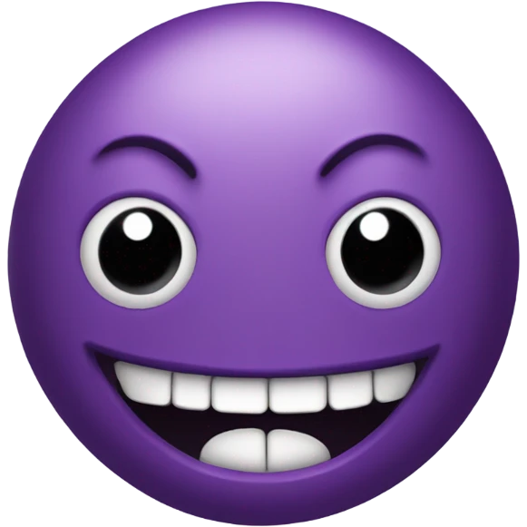 Grimace from McDonald’s  emoji