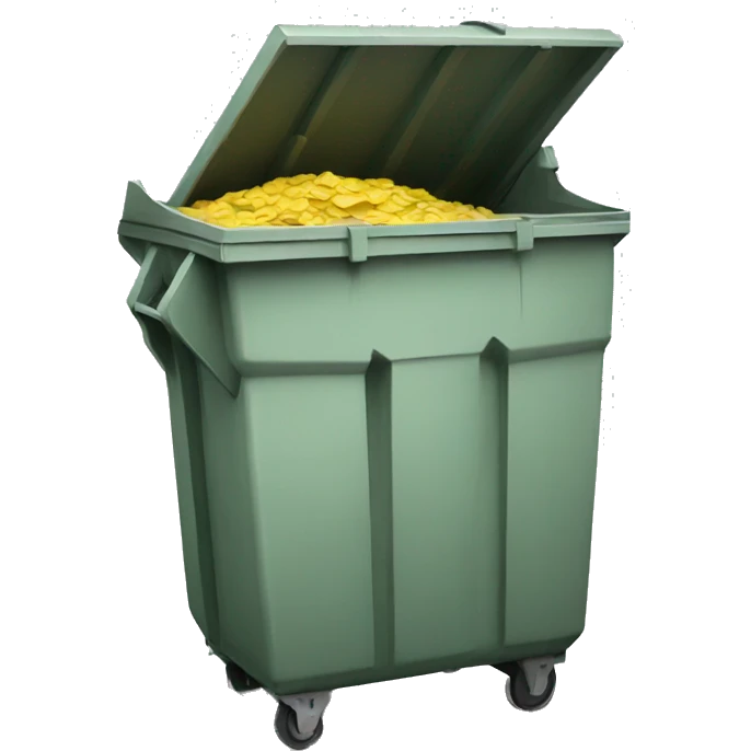 dumpster crying emoji