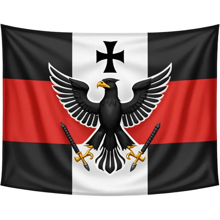 Make a ww1 German Kaiser flag emoji