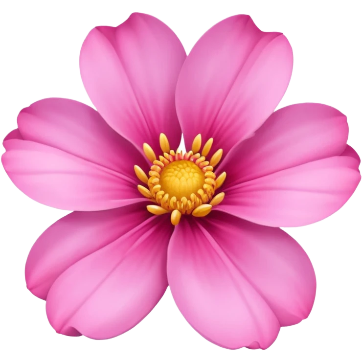 Pink flover emoji