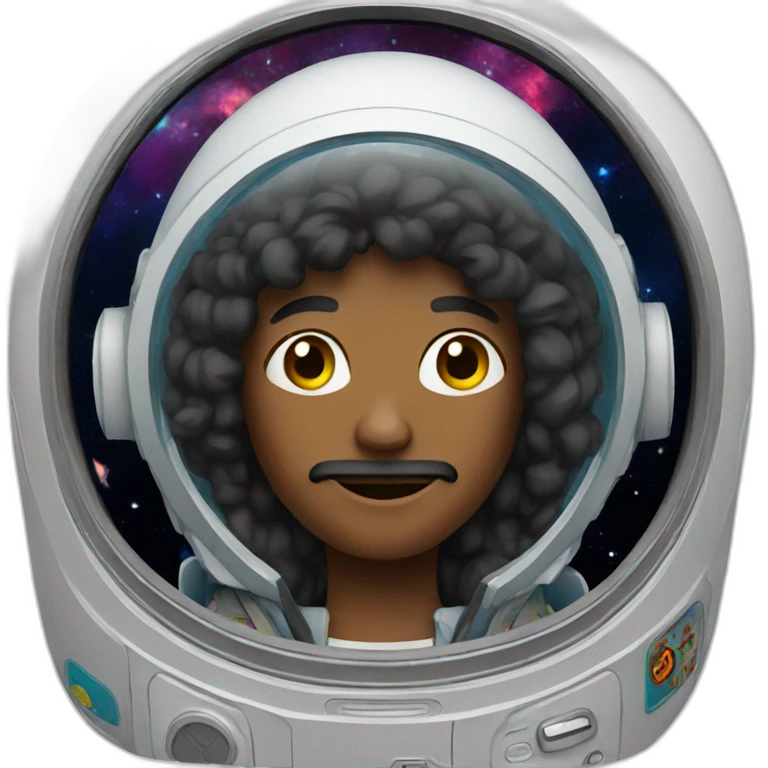 hippie in space emoji