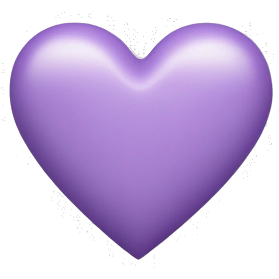 Light Purple Heart emoji
